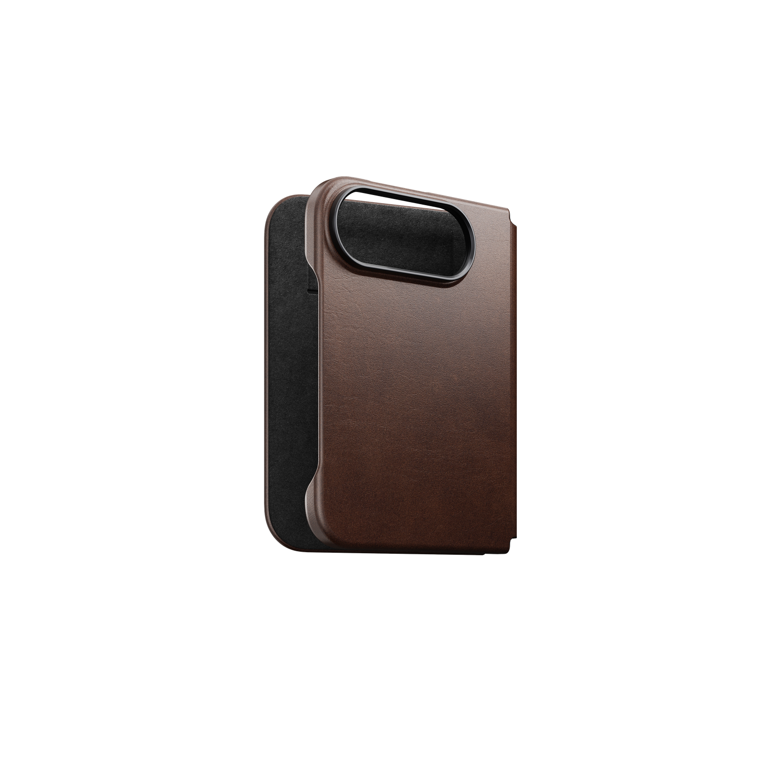 Nomad Traditional Folio with Horween Leather for iPhone Duo - Rustic Brown