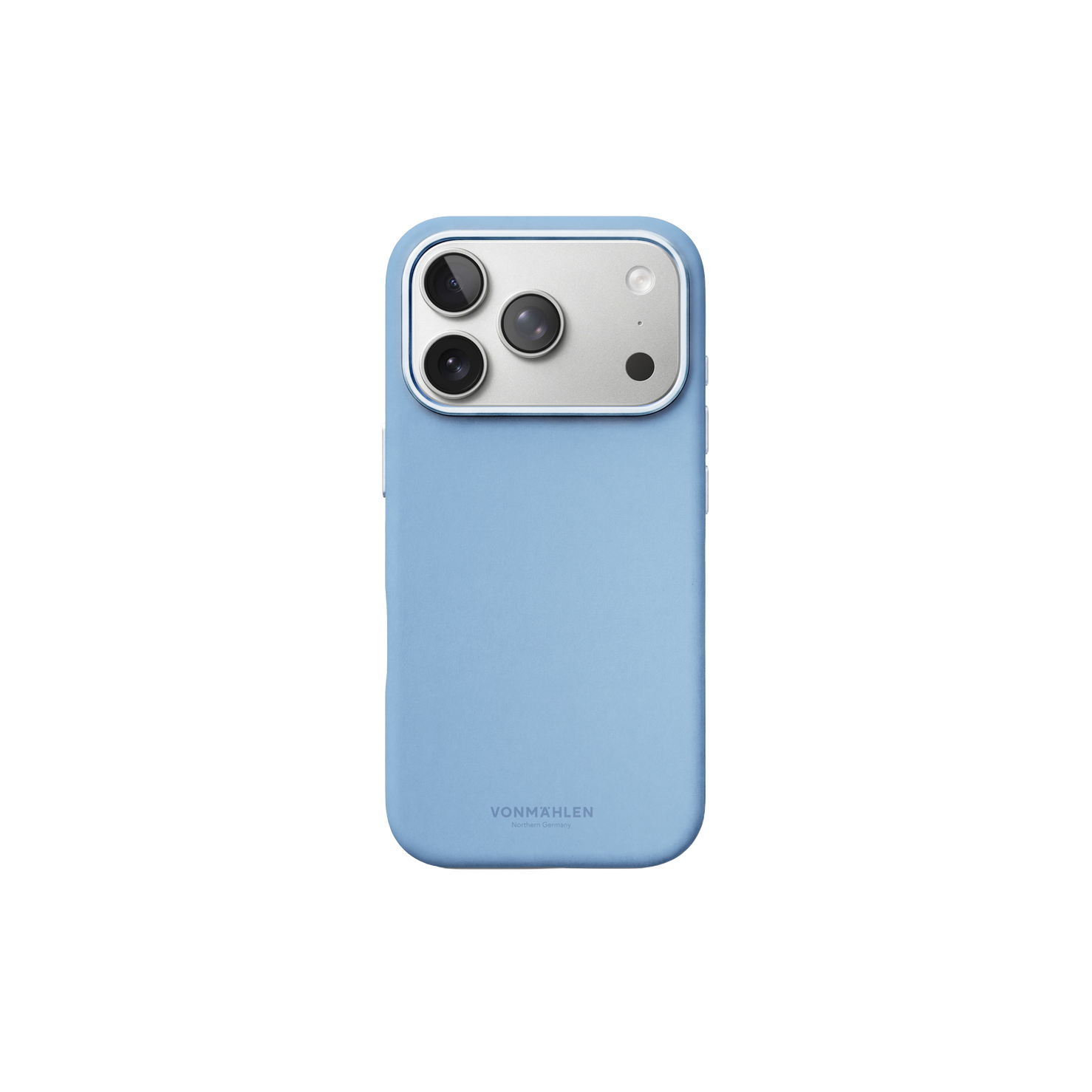 Vonmaehlen Soft Silicone Case for iPhone 18 Pro Max - Light Blue