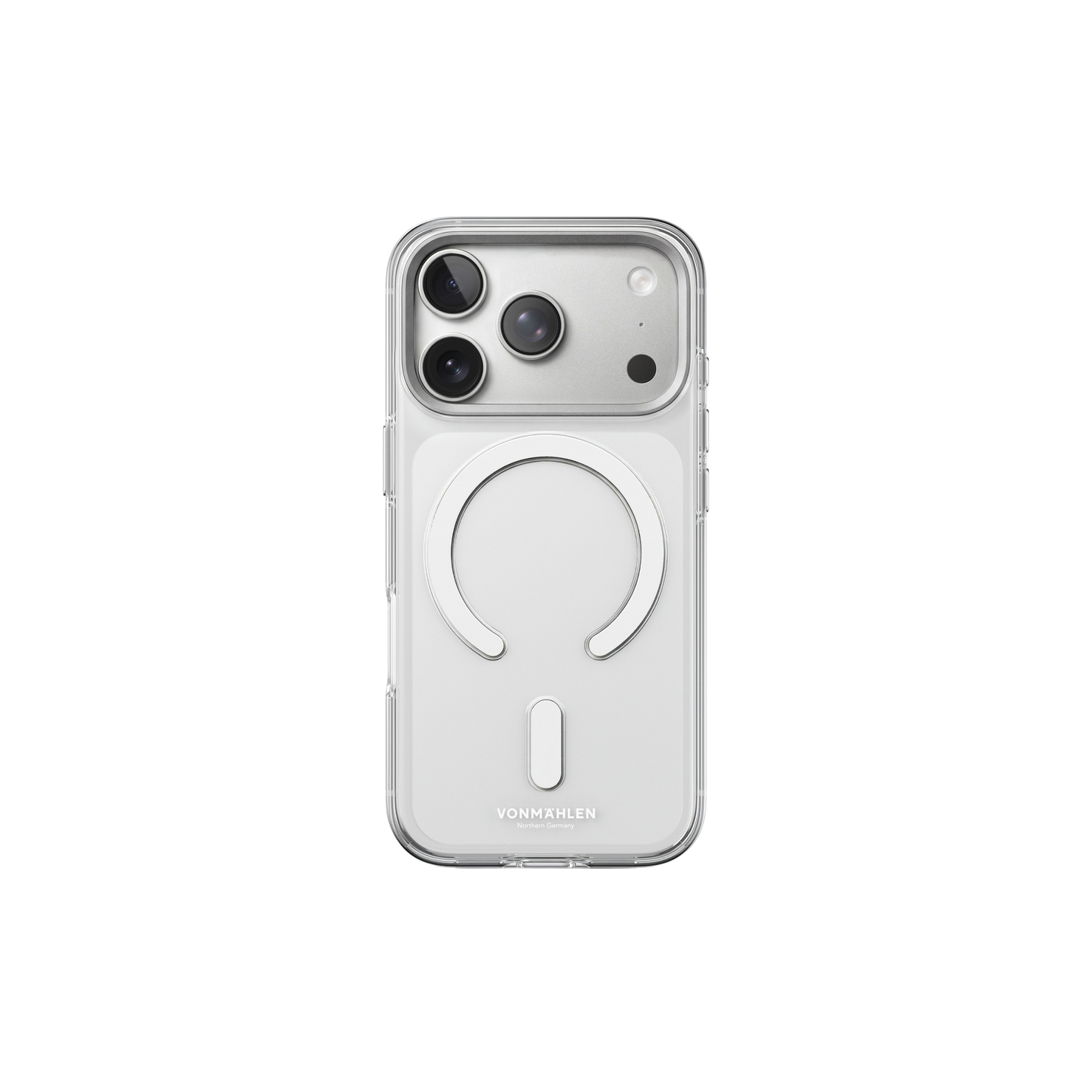 Vonmaehlen Transparent Case + Kickstand for iPhone 18 Pro Max