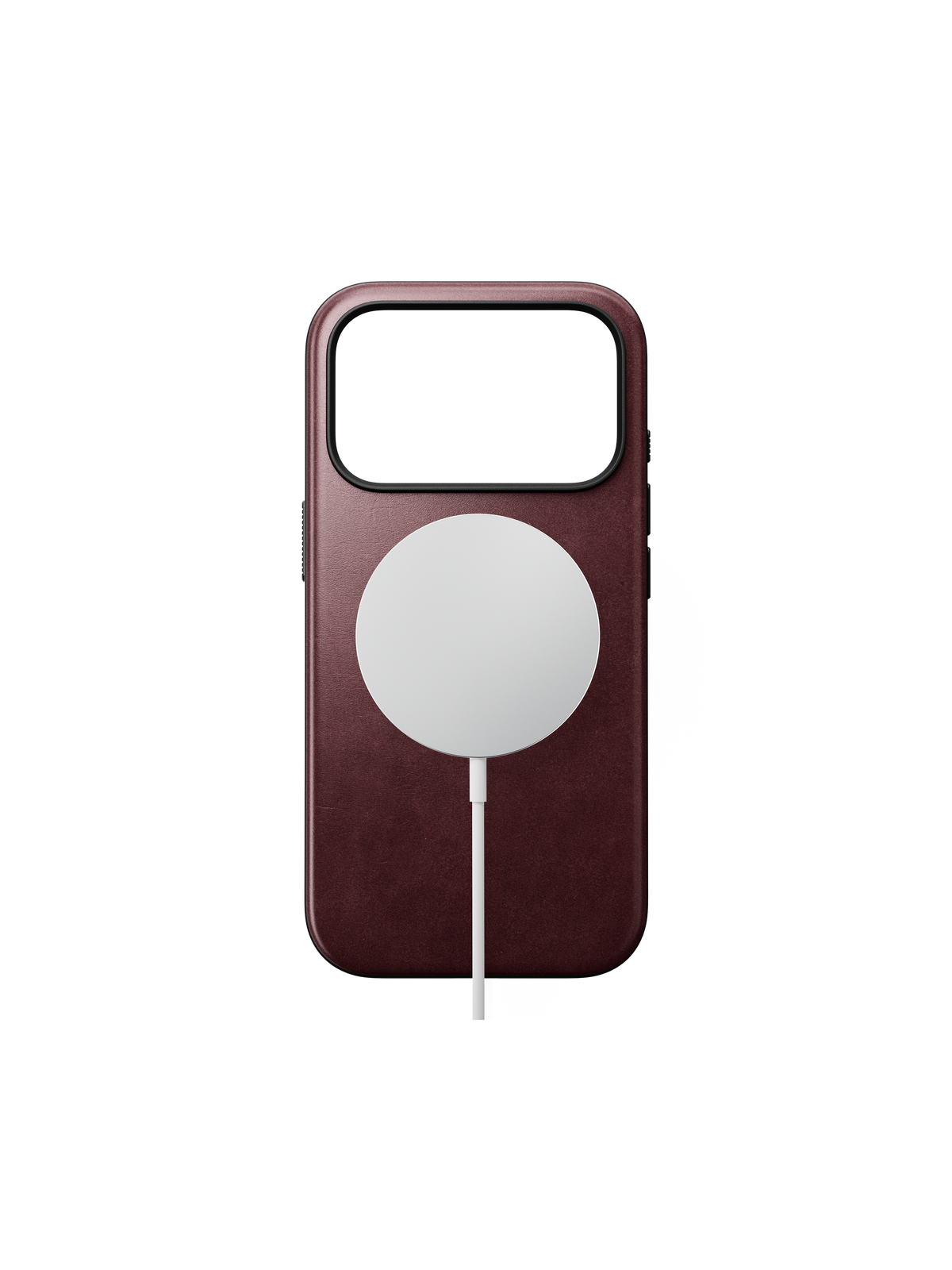 Nomad Modern Case with Horween Leather for iPhone 18 Pro - Burgundy