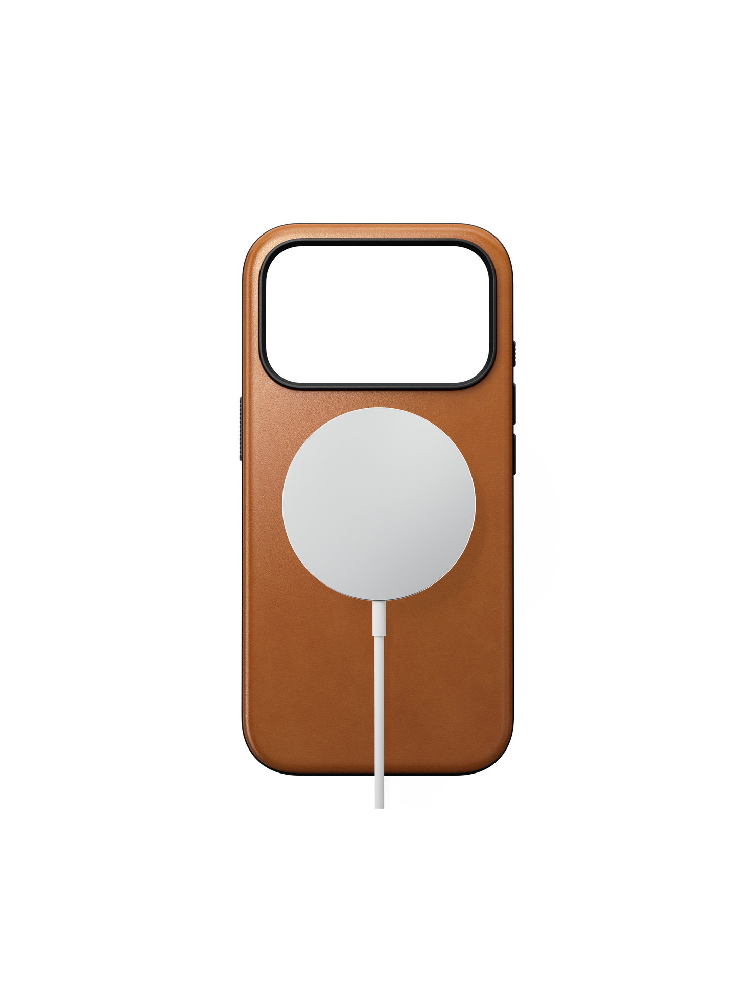 Nomad Modern Case with Horween Leather for iPhone 18 Pro - Saddle