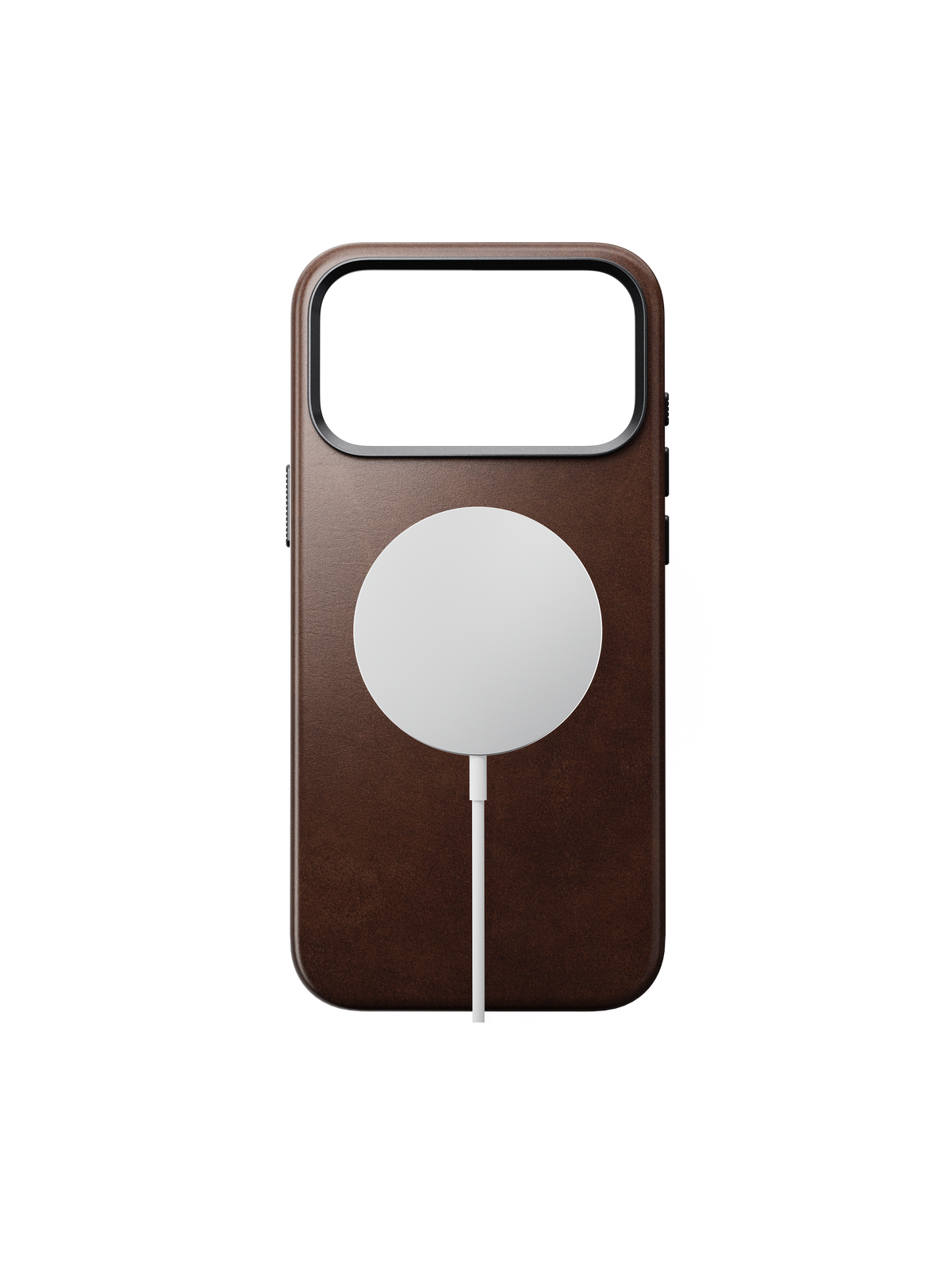 Nomad Traditional Case with Horween Leather for iPhone 18 Pro Max - Rustic Brown