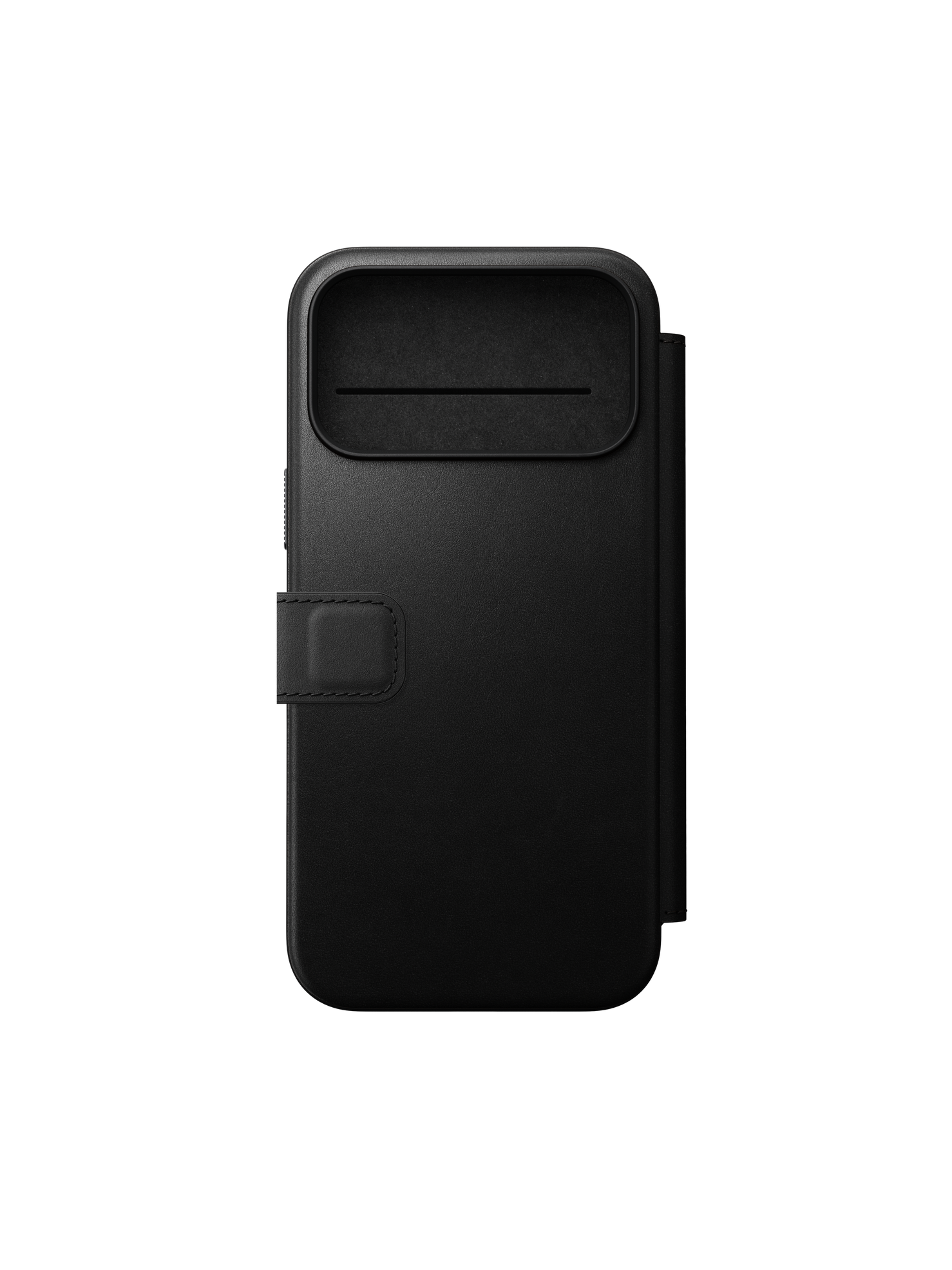 Nomad Modern Folio with Camino Leather for iPhone 18 Pro Max - Black