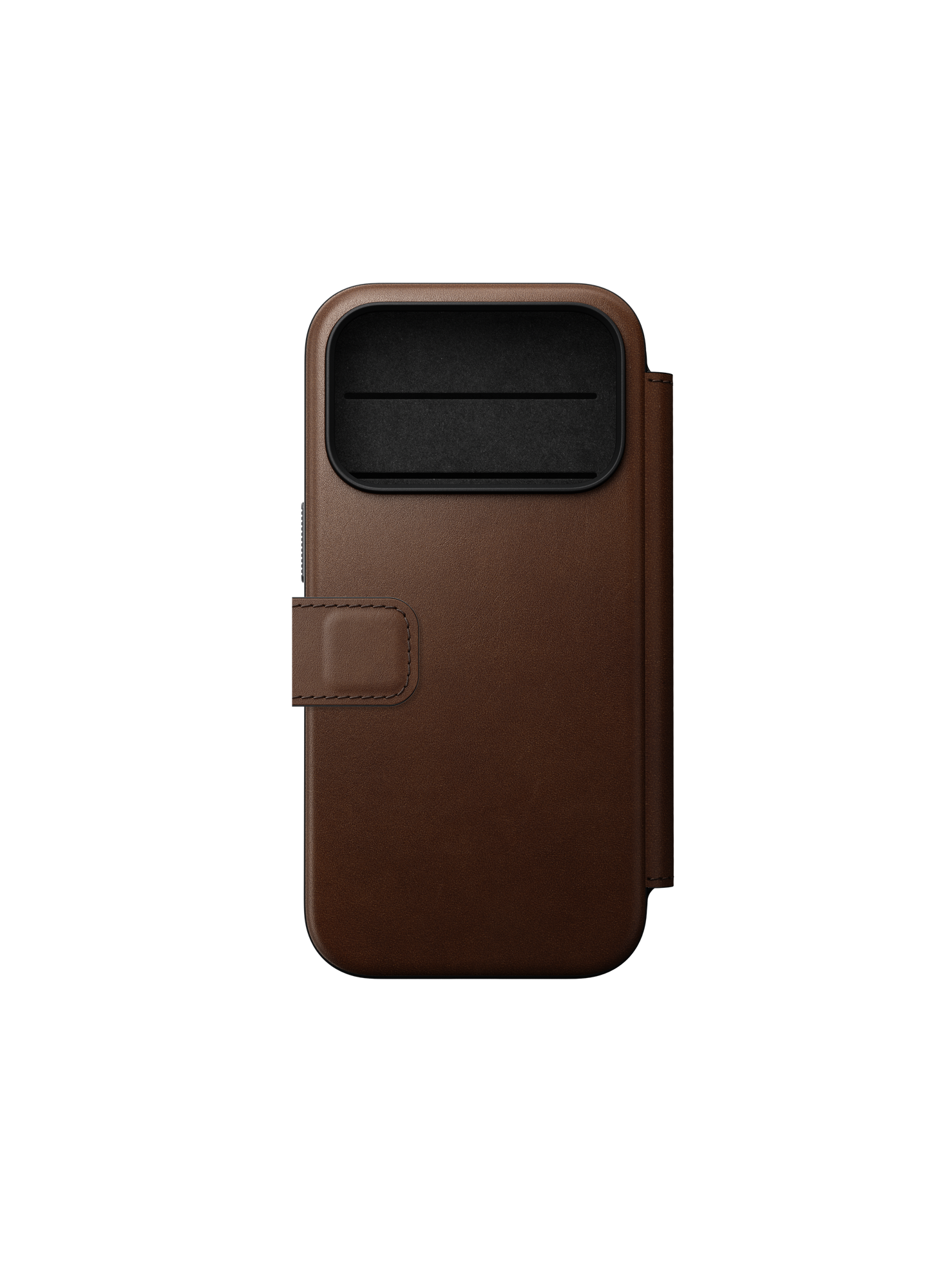 Nomad Modern Folio with Camino Leather for iPhone 18 Pro - Brown