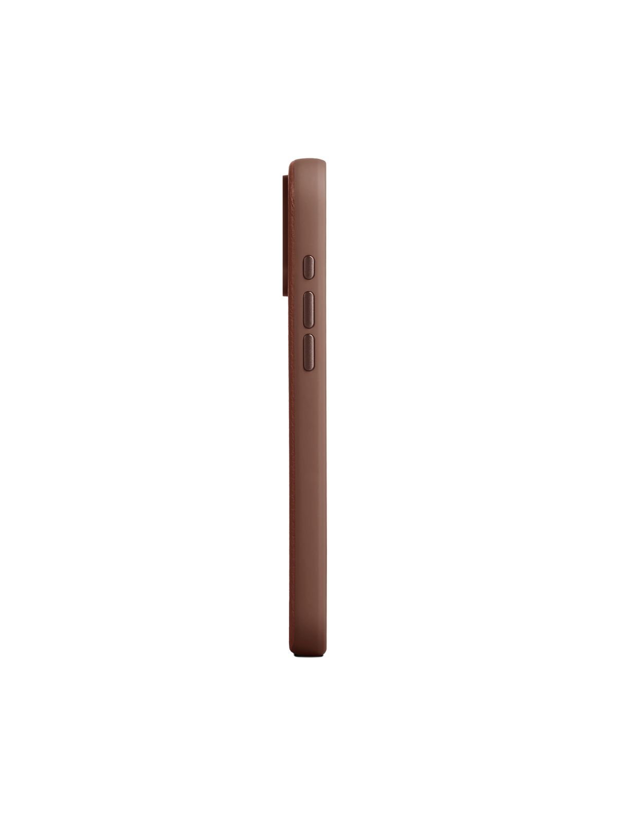 Woolnut Leather Case for iPhone 18 Pro Max - Cognac