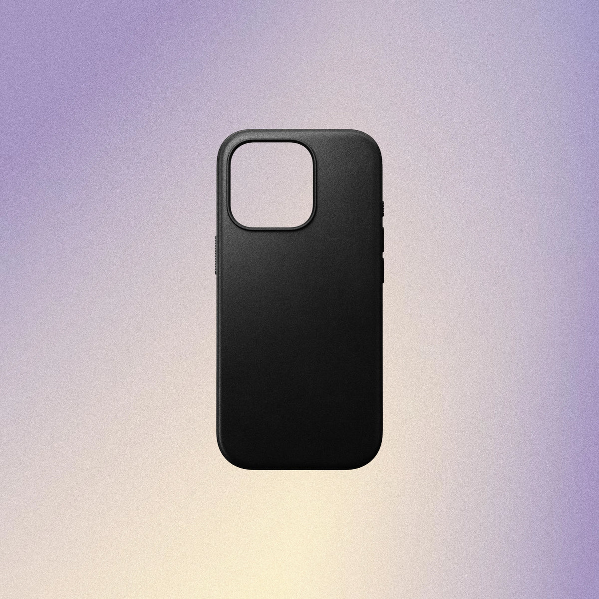 Nomad Modern Leather Case for iPhone 16 Pro - Black