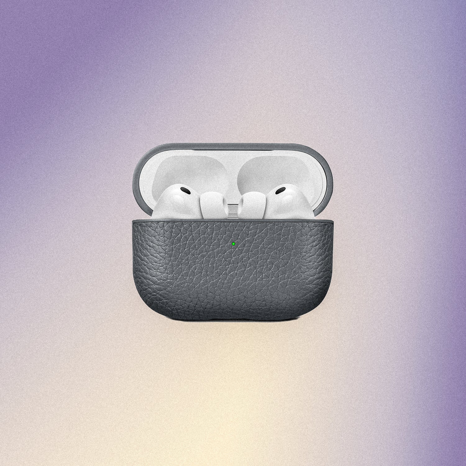 Woolnut Leather Case for AirPods Pro 3 - Grey