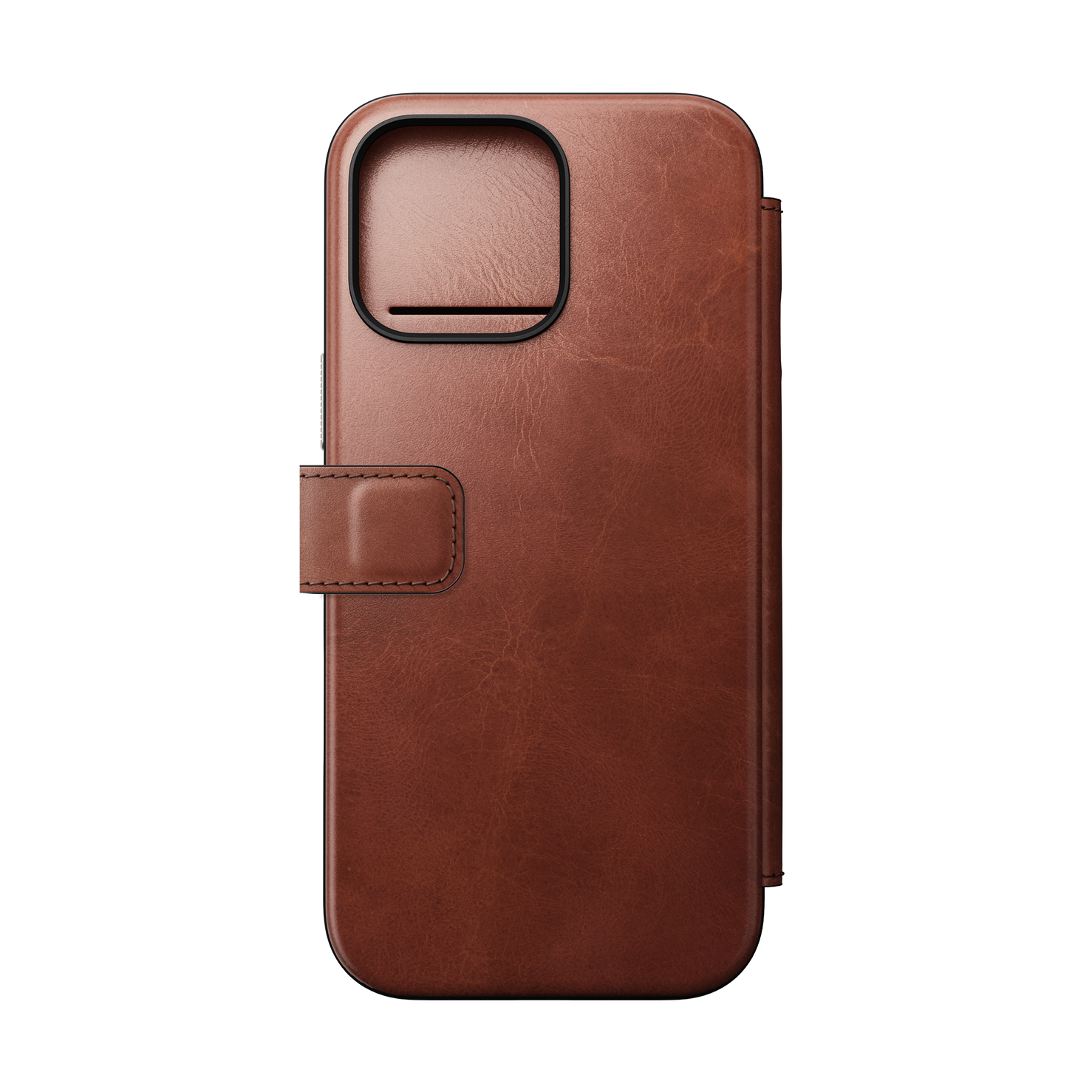 Nomad Modern Leather Folio with Horween Leather for iPhone 16 Pro Max - Olde Dublin