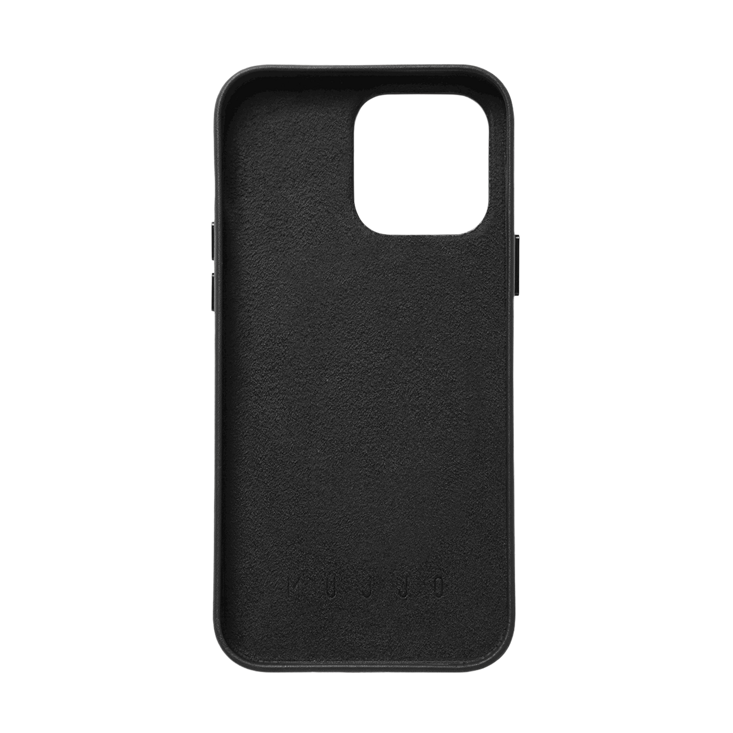 Mujjo Full Leather Wallet Case for iPhone 14 Pro Max - Black